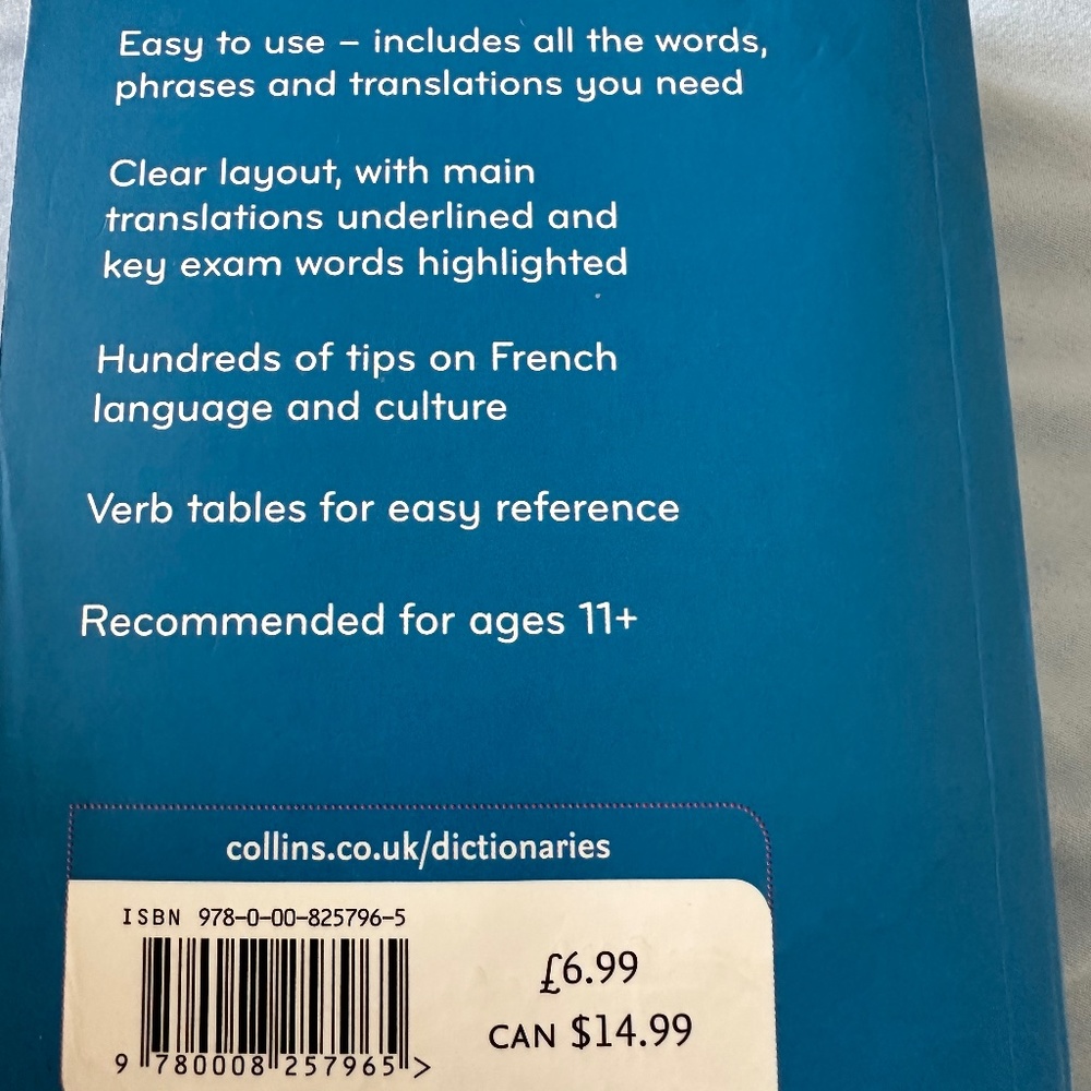 French English dictionary